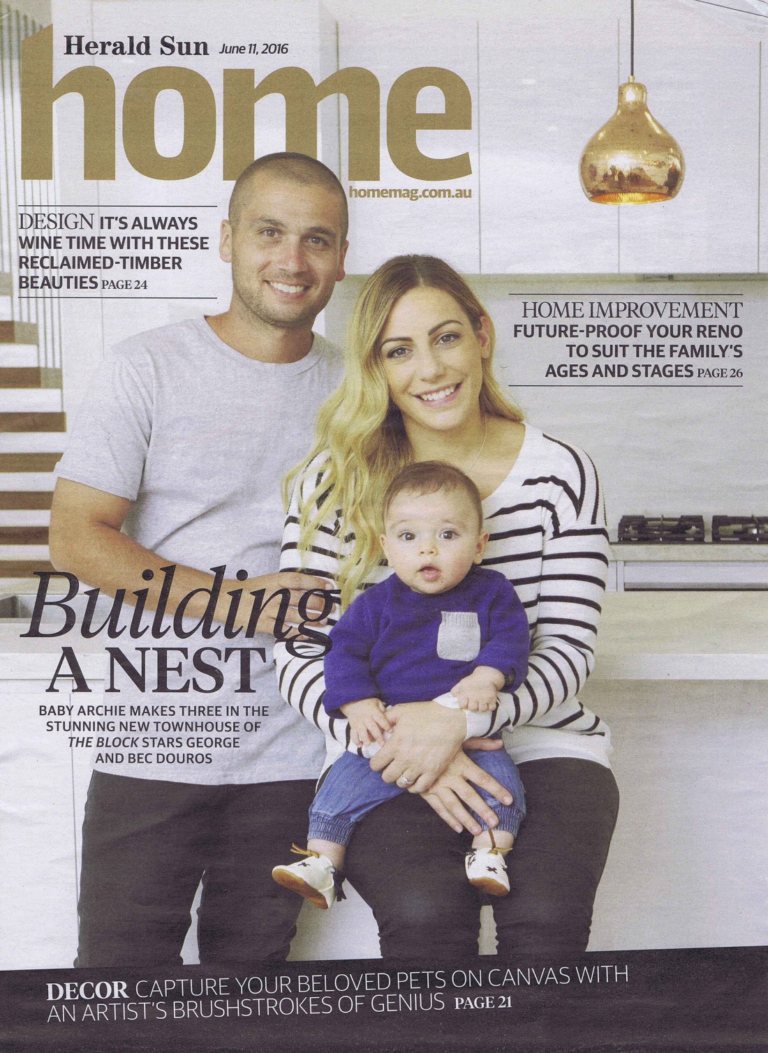 Another front cover for Bec, George & Archie