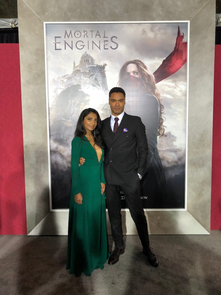 Menik Gooneratne Slays Mortal Engines Red Carpet
