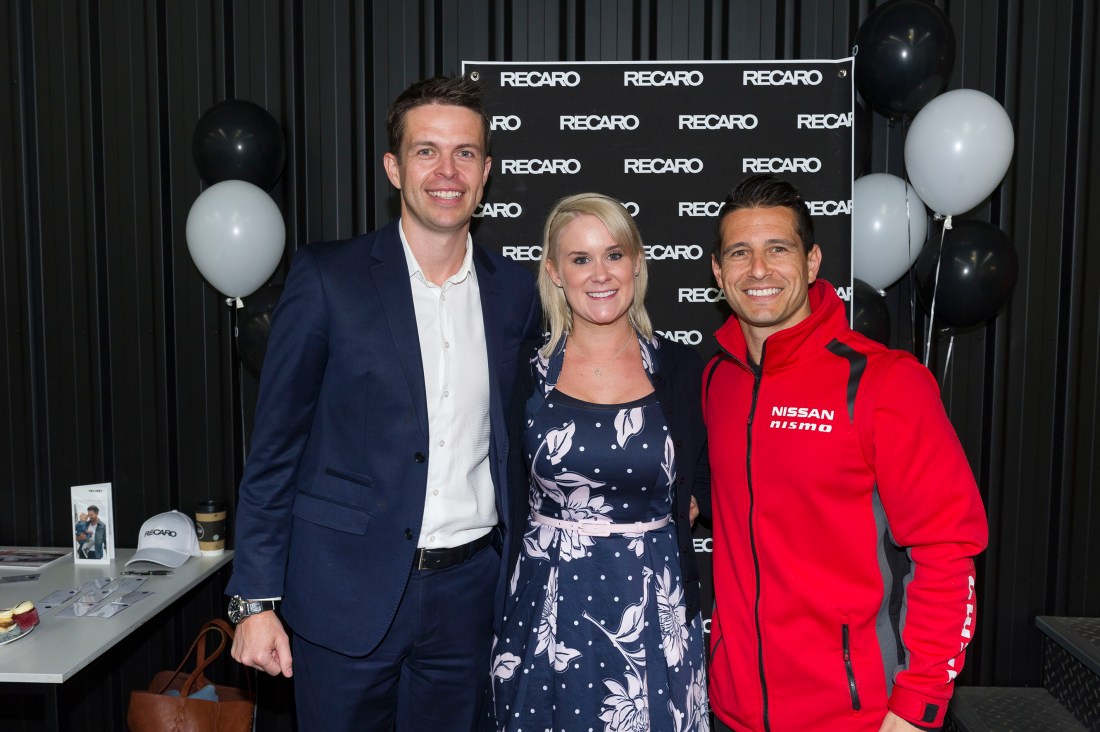 RECARO's children's car restraint launch at Nissan Motorsport's Garage